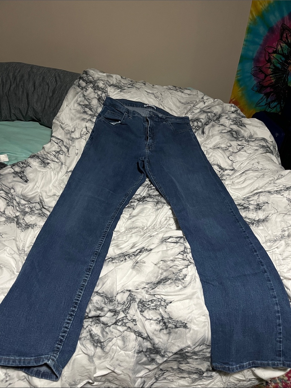 Riders by Lee Dark Blue Straight-Leg Women’s Jeans